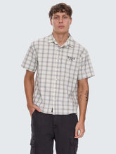 Load image into Gallery viewer, Thrills Touch The Sky Check S/S Shirt - Heritage White