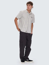 Load image into Gallery viewer, Thrills Touch The Sky Check S/S Shirt - Heritage White