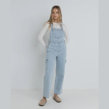 Load image into Gallery viewer, Rhythm Cargo Overalls - Light Blue