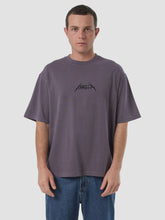 Load image into Gallery viewer, Thrills Limitless Mind Embro Box Fit Oversize Short Tee - Purple Ash