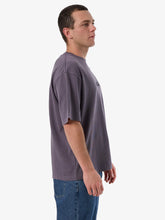Load image into Gallery viewer, Thrills Limitless Mind Embro Box Fit Oversize Short Tee - Purple Ash