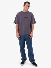 Load image into Gallery viewer, Thrills Limitless Mind Embro Box Fit Oversize Short Tee - Purple Ash