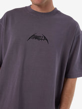 Load image into Gallery viewer, Thrills Limitless Mind Embro Box Fit Oversize Short Tee - Purple Ash