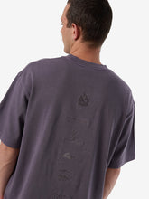 Load image into Gallery viewer, Thrills Limitless Mind Embro Box Fit Oversize Short Tee - Purple Ash
