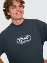 Load image into Gallery viewer, Thrills Double Time Oversize Box Tee - Petrol