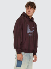 Load image into Gallery viewer, Thrills New Delusions Slouch Pull On Cropped Hood - Sunfade Bleach Aubergine