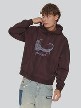 Load image into Gallery viewer, Thrills New Delusions Slouch Pull On Cropped Hood - Sunfade Bleach Aubergine