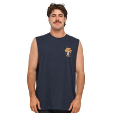 Load image into Gallery viewer, The Mad Hueys Caught FK Skull Muscle - Navy