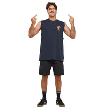 Load image into Gallery viewer, The Mad Hueys Caught FK Skull Muscle - Navy