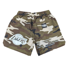 Load image into Gallery viewer, NBA Essentials Youth Tech Print Shorts - Camo