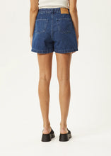Load image into Gallery viewer, Afends Seventy Three's Hemp Denim Shorts - Authentic Blue