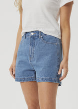 Load image into Gallery viewer, Afends Seventy Threes Denim Shorts - Worn Blue