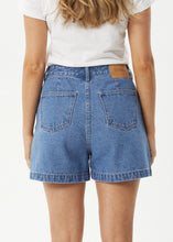 Load image into Gallery viewer, Afends Seventy Threes Denim Shorts - Worn Blue