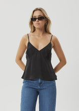 Load image into Gallery viewer, Afends Gemma Cupro Cami Top - Black