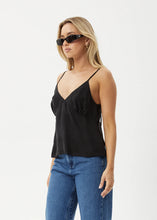 Load image into Gallery viewer, Afends Gemma Cupro Cami Top - Black
