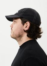 Load image into Gallery viewer, Afends Vinyl 6 Panel Cap - Black