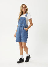 Load image into Gallery viewer, Afends Lil Louis Denim Overall - Worn Blue