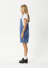 Load image into Gallery viewer, Afends Lil Louis Denim Overall - Worn Blue