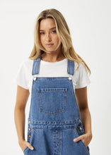 Load image into Gallery viewer, Afends Lil Louis Denim Overall - Worn Blue