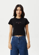 Load image into Gallery viewer, Afends Funhouse Baby Tee - Black