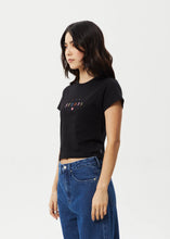 Load image into Gallery viewer, Afends Funhouse Baby Tee - Black