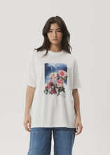 Load image into Gallery viewer, Afends Nans House Hemp Oversized Tee - White