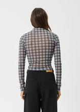 Load image into Gallery viewer, Afends Asher Sheer Long Sleeve Top - Black