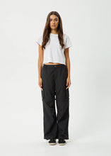 Load image into Gallery viewer, Afends Instinct Zip Off Cargo Pant - Black