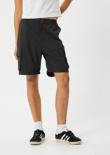Load image into Gallery viewer, Afends Instinct Zip Off Cargo Pant - Black