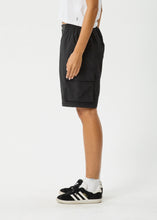 Load image into Gallery viewer, Afends Instinct Zip Off Cargo Pant - Black