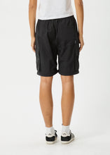 Load image into Gallery viewer, Afends Instinct Zip Off Cargo Pant - Black