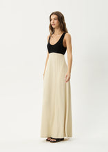 Load image into Gallery viewer, Afends Charlotte Maxi Dress - Biscuit/Black