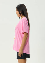 Load image into Gallery viewer, Afends Amalfi Oversized Tee - Pink