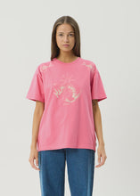Load image into Gallery viewer, Afends Sea Siren Oversized Tee - Washed Raspberry