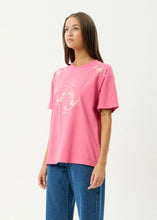 Load image into Gallery viewer, Afends Sea Siren Oversized Tee - Washed Raspberry