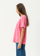 Load image into Gallery viewer, Afends Sea Siren Oversized Tee - Washed Raspberry