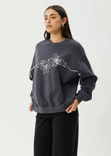 Load image into Gallery viewer, Afends Locket Crewneck - Charcoal