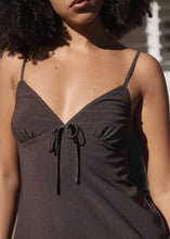 Load image into Gallery viewer, Afends Lani Mesh Mini Dress - Polka Coffee