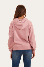 Load image into Gallery viewer, Ringers Western Varsity Hoodie - Rosey Pink