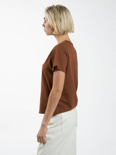 Load image into Gallery viewer, Thrills Minimal Thrills Relaxed Tee - Chestnut