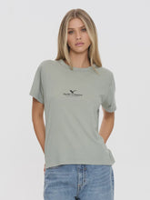 Load image into Gallery viewer, Thrills Haven For Reckless Relaxed Tee - Dirty Sage
