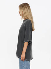 Load image into Gallery viewer, Thrills Take It Easy Oversized Tee - Merch Black