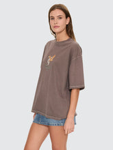 Load image into Gallery viewer, Thrills Take It Easy Oversized Tee - Clay Smoke