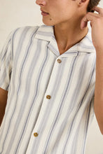 Load image into Gallery viewer, Rhythm Turkish Stripe S/S Shirt - Natural