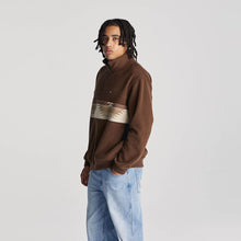 Load image into Gallery viewer, Wrangler Zip Polar Fleece Sweat - Brown Ruins