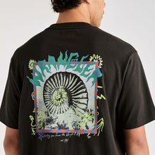 Load image into Gallery viewer, Wrangler Fossil Shell Slacker Tee - Worn Black