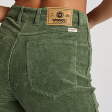 Load image into Gallery viewer, Wrangler Hi Bells Flared Jean - Thyme Cord
