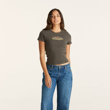 Load image into Gallery viewer, Wrangler Mushroom Staple Rib Tee - Slate