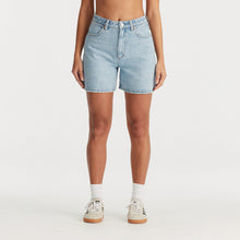 Load image into Gallery viewer, Wrangler Hi A-Line Short - Celestial Blue