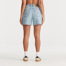 Load image into Gallery viewer, Wrangler Hi A-Line Short - Celestial Blue